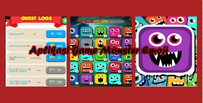 Aplikasi Game Monster Emoji