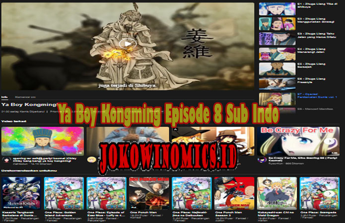 Nonton Ya Boy Kongming Episode 8 Sub Indo