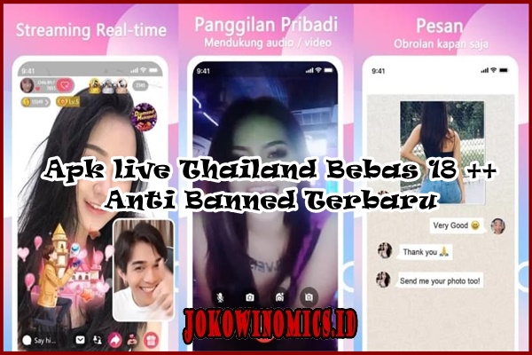 Apk live Thailand Bebas 18 ++ Anti Banned Terbaru
